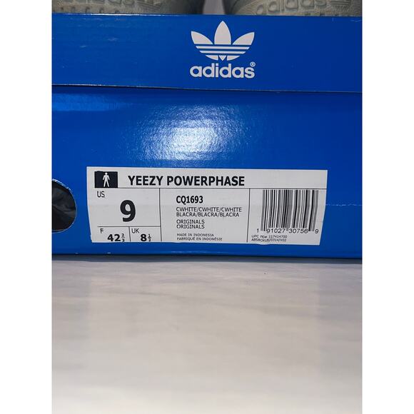 Adidas Yeezy Powerphase Calabasas Core White - Size 9 - Picture 9 of 9